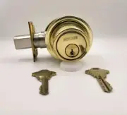 Schlage SC DB 606 Finish W/ Primus High Security Cylinder, Comes With 2 Keys