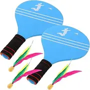 Gogogmee Badminton Set for Boys and Girls 2 Boys and Girls Badminton Rackets Versatile Sports Toy Shuttlecocks Carrying Bag