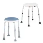 Shower Chair Shower Stool Non Slip Adjustable Height Portable Heavy Duty Bath