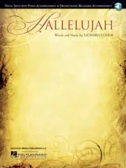 Hallelujah Song by Leonard Cohen for Vocal Piano Sheet Music & Online Audio