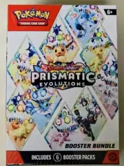 Pokemon Scarlet and Violet Prismatic Evolutions Booster Bundle! FACTORY SEALED!