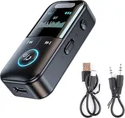 Bluetooth 5.4 Audio NFC Receiver for Music Streaming Sound System, 3.5mm Multiple Interface Wireless Receiver Adapter