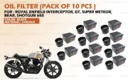 Royal Enfield Pack of 10 Pcs "Interceptor, GT, Shotgun, Bear, Super Meteor 650" (for: Royal Enfield)