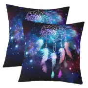 Dreamcatcher Pillow Covers 16x16 Set of 2 Boho 16" x 16" (Pack of 2) Multi 14