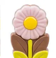 Daisy Petal Flower bite size chocolate fondant candy molds Lot of 5 molds