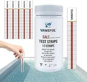Water Test Strips - Saltwater Detection for Swimming Pools Multi-Purpose Water Testing Tool | Ideal for Hot Tub Spa and Pool Maintenance