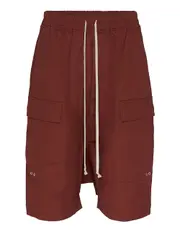 [Rick Owens] Cargo Pods 重磅棉質府綢短褲