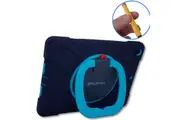 StytlePro, combo iPad 10th and 11th generation tough case plus Kids Pencil, blue.