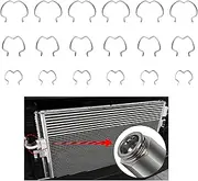 18PCS 800-801 Transmission Cooler Lines Retainer Clips,5/8" 1/2" 3/8" Transmission Oil Cooler Line Clips,3 Different Sizes Transmission Lines Clips Standard Car Accessories (18PCS)