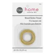 NEW DritzWaxed Button Thread 18 Metres By Spotlight