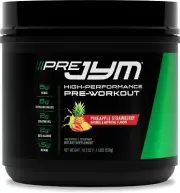 Pineapple Strawberry Pre Workout Powder BCAAs Nootropics Creatine HCI