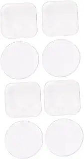 VINTORKY Eyelash Holder Pallet 8 Silicone False Lashes Pads Reusable for Lash Glue