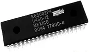 2pcs R65C02P4 MICROPROCESSORS(CPU) DIP-40