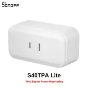 S40 Lite Smart WiFi Plug 15A with Energy Monitoring and Voice Control