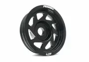 PERRIN LIGHTENED CRANK PULLEY (FOR SUBARU EJ SERIES ENGINES) - BLACK