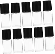 EPIGEIST 25Pcs Refillable Roller Ball Bottles Clear Glass Mini Roll Bottles for Essential Oils Perfumes Aromatherapy for Travel Chic Design and Daily Use