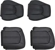 4Pcs Car Repairing Driver Passenger Bottom and Top Seat Cover for Cadillac CTS 2008-2013