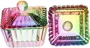 NOLITOY Nail Art Powder Cup Small Lightweight Manicure Bowl Lid for Acrylic Nails