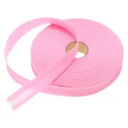 1 Inch Single Fold Bias Tape Polyester for Sewing(Pink 50 Yards)