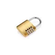 Anti-Thief Brass Combination Padlock 4 Digit Luggage Padlock Code Combination Lo