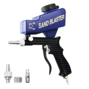 Portable Anti-Slip Sand Gun Blaster Air Compressor 1/4 Inch Galvanized Nozzle