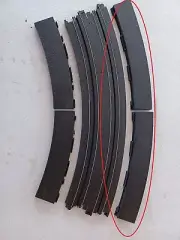 HO AFX Tomy Autoworld Track Boarders / Speed Corners (18" Outer)