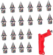 [kokiya] 20x Track Shoe Spikes for Track Shoes for Short Running Outdoor Training