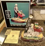 New Emmett Kelly Jr Our Perennial Favorite The EKJ Block Set Figurine (68/1500)