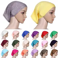 在飛比找蝦皮購物優惠-FD圍巾 穆斯林筒帽 頭巾 蓋頭圍巾 絲光棉  hijab 