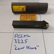 Sandvik PCLNL 3225 T-Max Turning Tool + 8 Mitsubishi CNMG 120408 Inserts