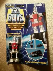 UNOPENED 1983 Tonka GoBots Go Bots Screwhead Drill Action Figure Mint MOC