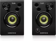 Djmonitor 32: 2 X 15 Watts RMS Active Monitoring Speakers,Black