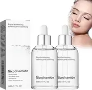 2Pcs Niacinamide Freckles Removal Serum,Sunnylas Niacinamide Freckles Removal Serum,Nicotinamide Serum for Blemishes,Niacinamide Serum for Face and Body