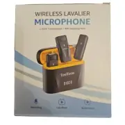 TeoTeeo Wireless Lavalier Microphone Pair - iPhone Only