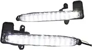 LED DRL Daytime Running Light Front Bumper Fog Lamps Assembly with Turn Signal Accessories Compatible With Toyota Corolla 2020 2021