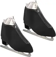 JIEBWCHA Skating Boot Covers - 1 Pair Neoprene Protector Ice Skating Boot Cover | Shoe Protection Warm for Daily Practice or Competition for Winter Sports Lovers