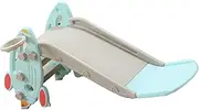 Toddler Slide, Plastic Safe Kids Slide for Indoor (Light Blue)