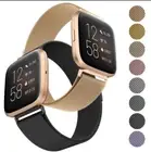 For Fitbit Versa 3 4 Sense 2 1 Lite Band Milanese Stainless Magnetic Watch Strap