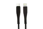 Gecko USB-C to Lightning MFI-Certified Charging 1.5m Braided Cable For iPhone BK