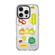 iPhone 16 Pro Clear Case MagSafe Compatible FRUITY DUCKOO