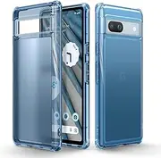 SPIGEN CYRILL Ultra Sheer Case Designed for Google Pixel 7a (2023) Clear Protective Bumper Cover - Deep Sea
