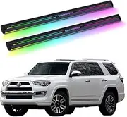 MOMOAU Plug-N-Play Electric Running Boards with LED Lights Compatible with 2014-2023 Toyota 4Runner | Automatic Retractable Power Steps, 600LB Capacity, Anti-Slip Surface, Vehicle-Specific Fit