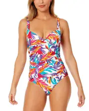 Anne Cole Underwire Surplice Triangle One-Piece