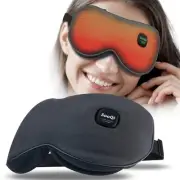Rechargeable Cordless Heated Eye Mask - Weighted Compress with Graphene Heati...