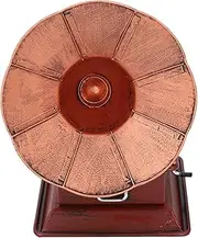 Vintage Phonograph Decor Iron High Simulation Exquisite Workmanship Gramophone Model for Home Table Desk
