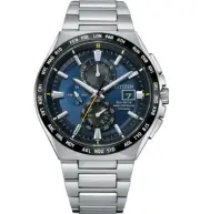 Citizen Titanium Radio Controlled Blue Dial Sapphire Crystal Watch AT8234-85L