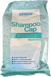 20x Sage Comfort Shampoo & Conditioner Cap Rinse Free 1 Step # 7909 - New Sealed
