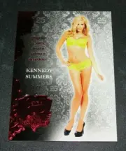 2019 Benchwarmer KENNEDY SUMMERS 25 Years #103 Red Variant #1/1 Playboy PMOY Hot