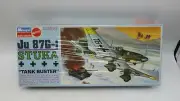1968 Monogram Mattel Ju 87G-1 Stuka Tank Buster Bomber 1/4" Scale Model Kit