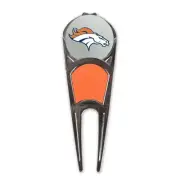 NFL Golf Divot Fixer Repair Tool with Ball Marker - Denver Broncos